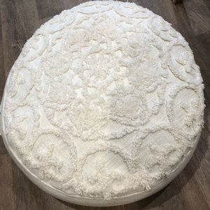 White Floor Pillow